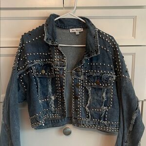 Studded Jean Jacket